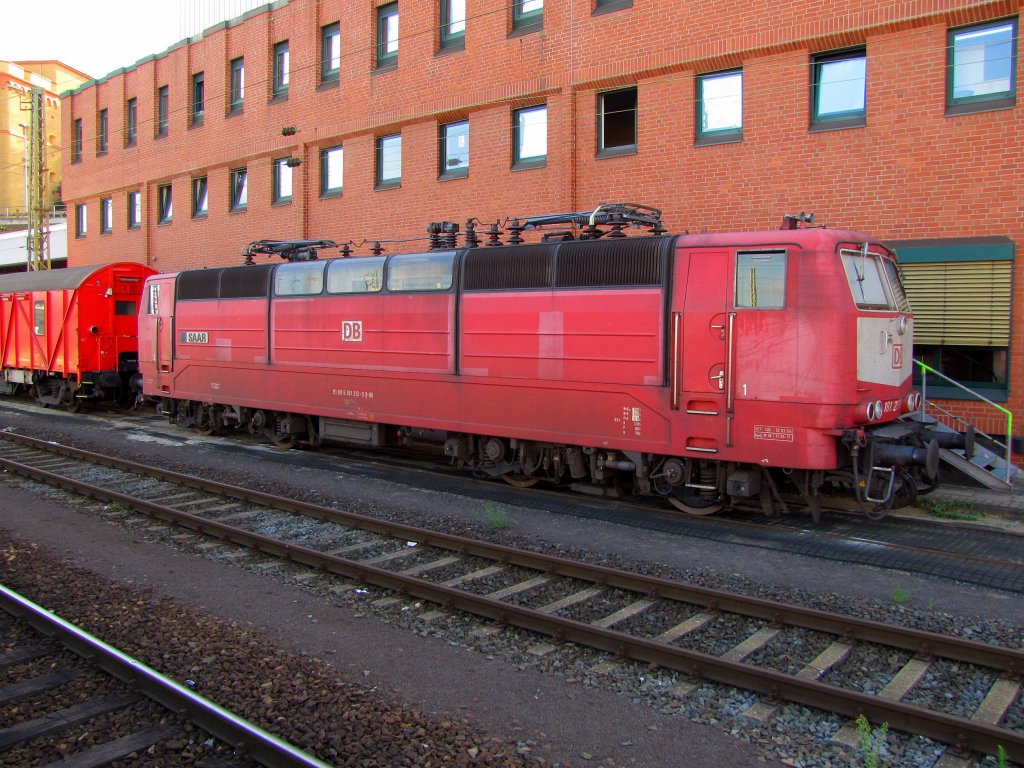 DB 181 213-0  SAAR  in Koblenz Hbf; 21.08.2010