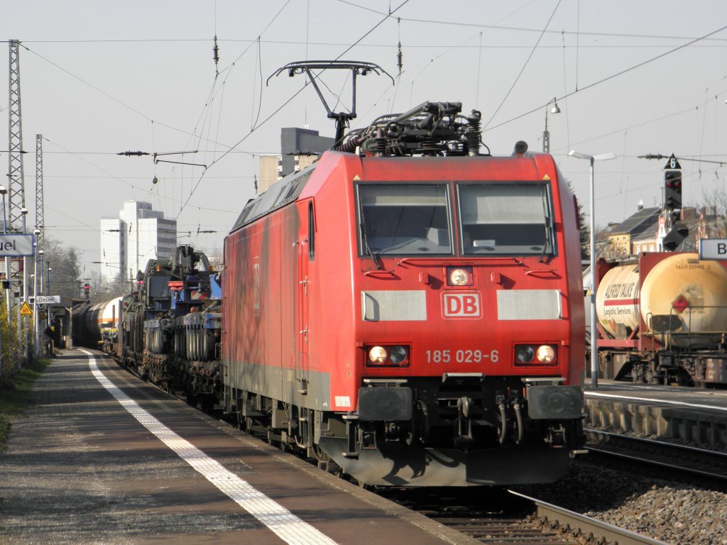 DB 185 029-6 in Beuel am 22.3.2011