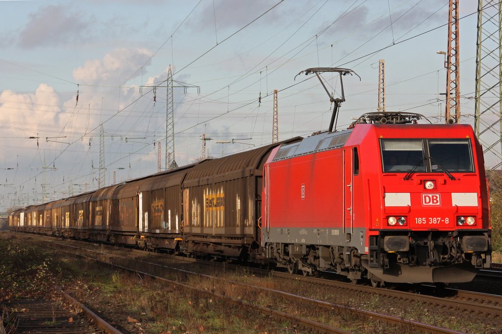 Db 185 387 am 19.11.10 in Ratinegn-Lintorf