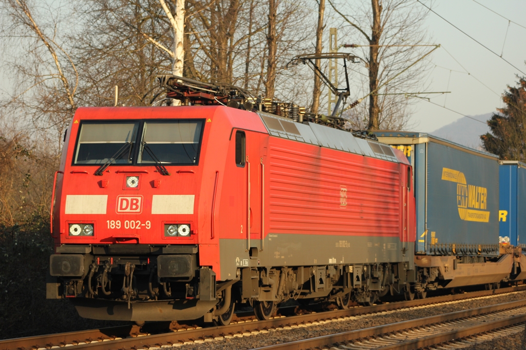 DB 189 002-9 in Bad Honnef am 1.2.2012