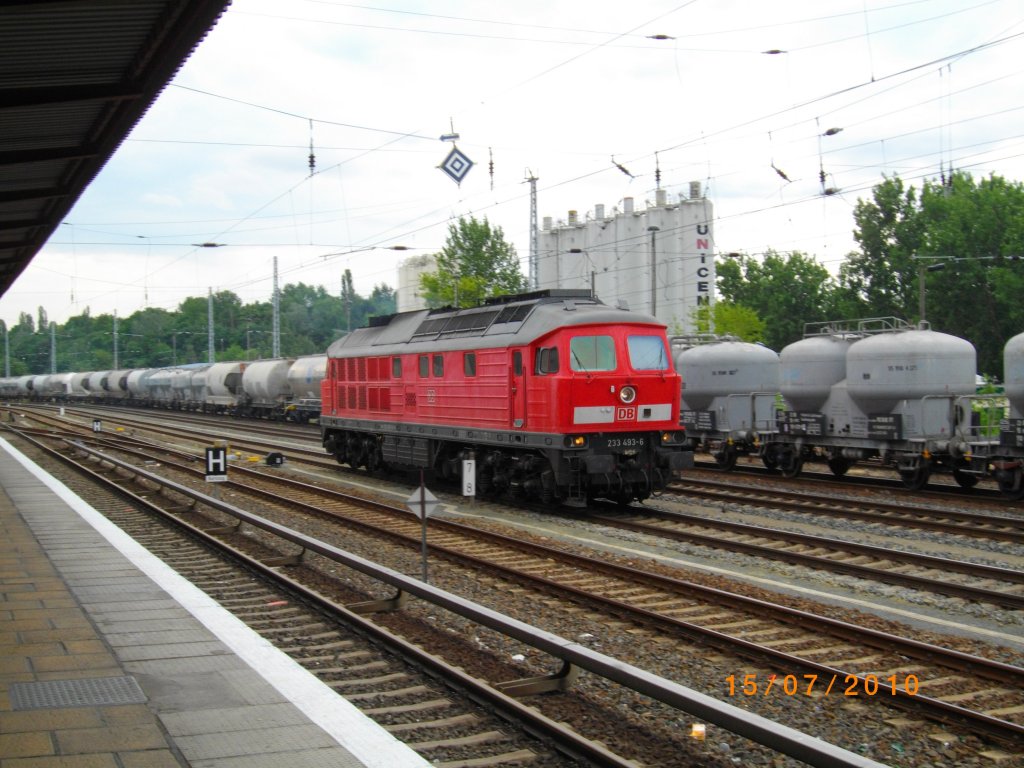 DB 233 493-6, S-bhf Greifswalder Strasse am 15. Juli 2010.