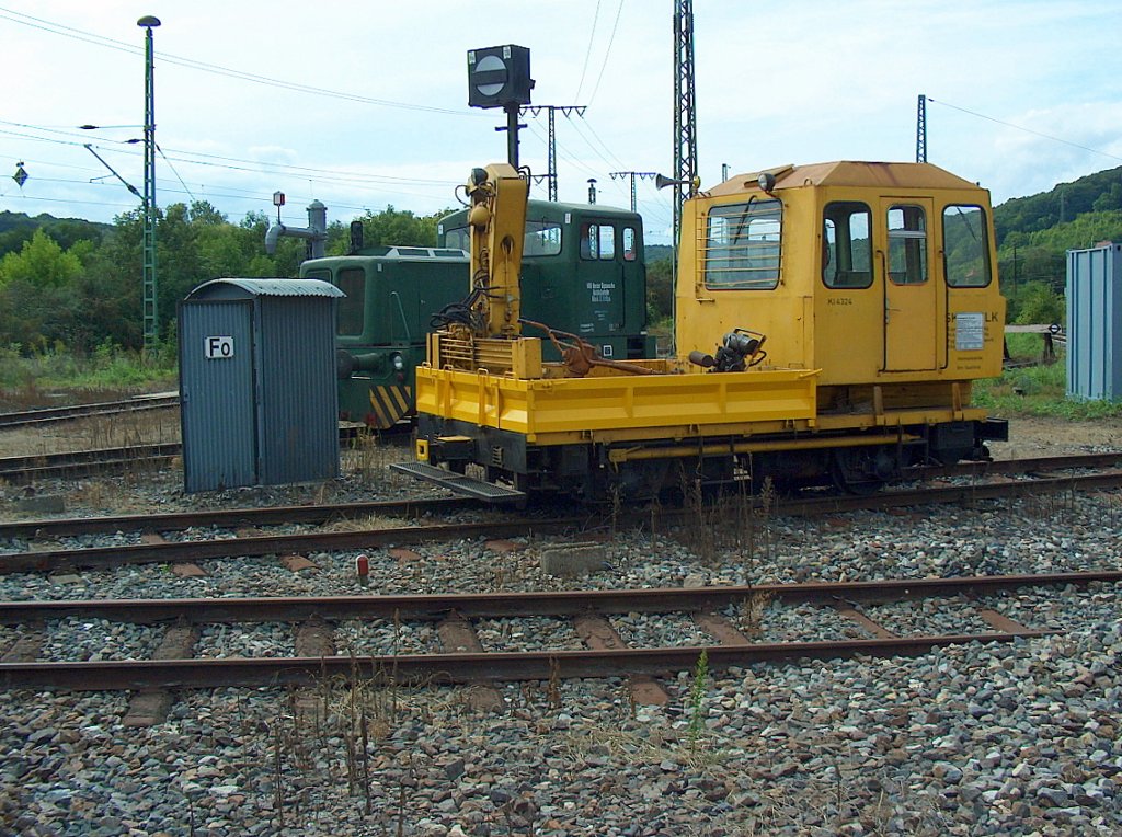 DB 25.0.4324, BS Erfurt, NBZ Suhl im Bw Groheringen; 07.09.2008