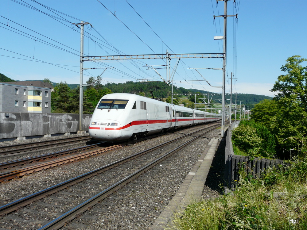 DB - ICE unterwegs bei Liestal am 19.05.2011
