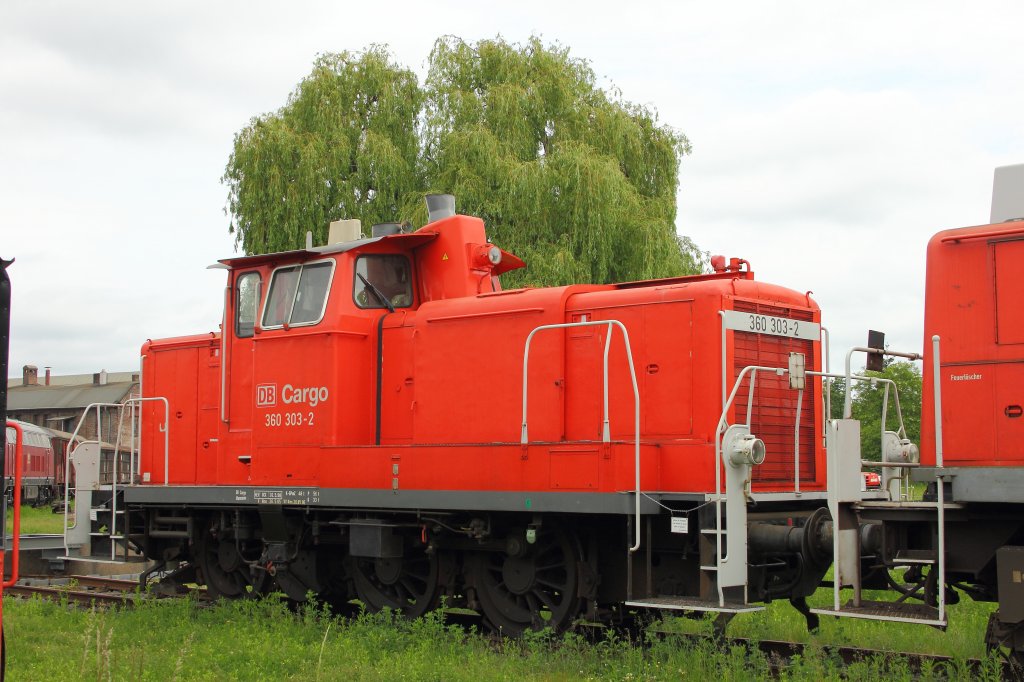 DB Museum 360 303-2 in Koblenz-Ltzel am 19.5.2012 
