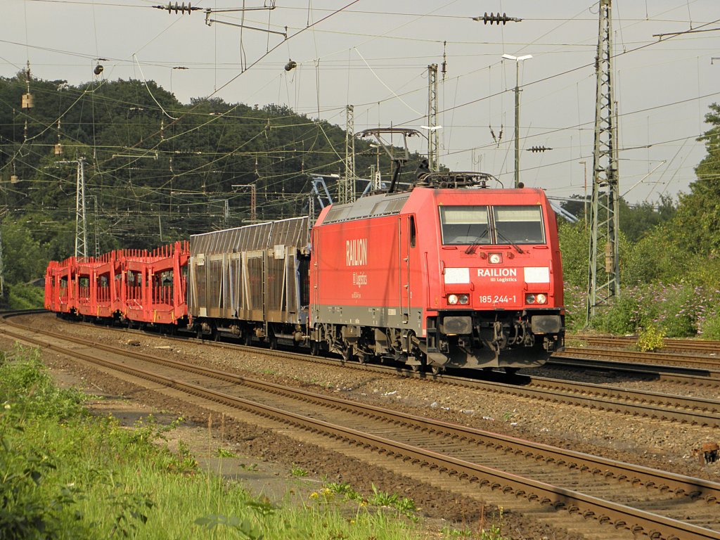 DB Railion 185 244-1 in Kln West am 5.8.2011