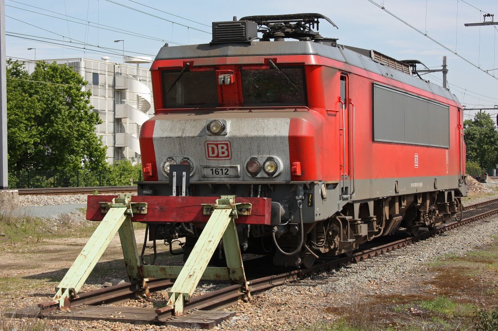DB Schenker Rail NL 1612 am 17.5.12 abgestellt in Venlo.