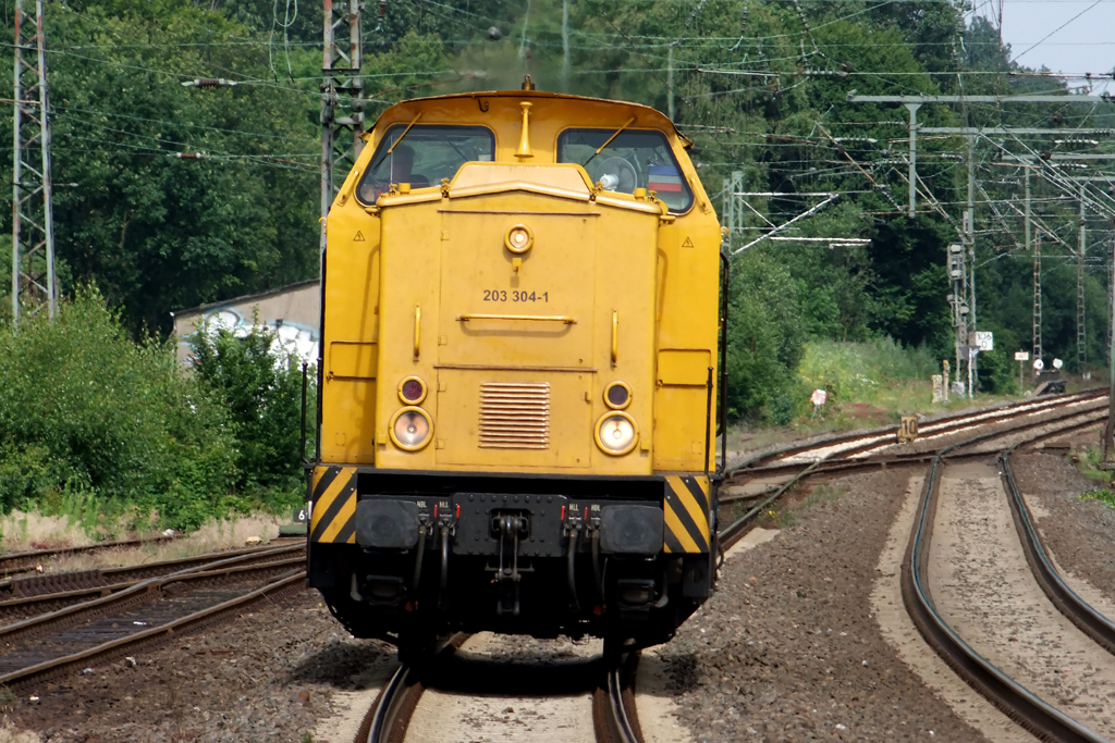 DBG 203 304-1 in Castrop-Rauxel 3.7.2012