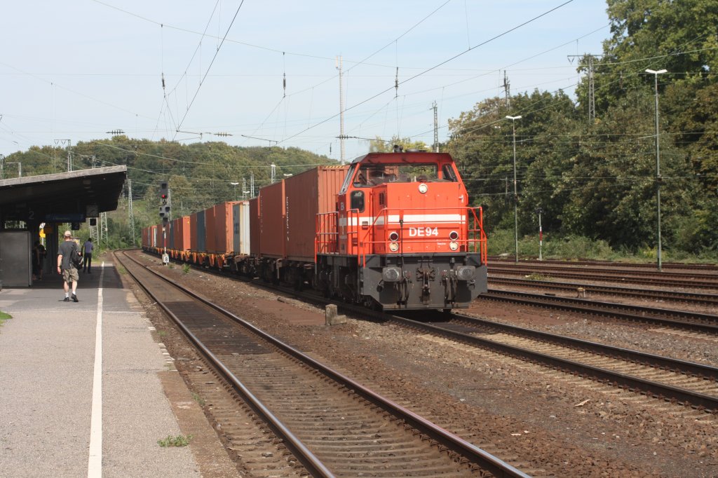 DE 94 (HGK) fuhr am 10.09.11 durch Kln West.