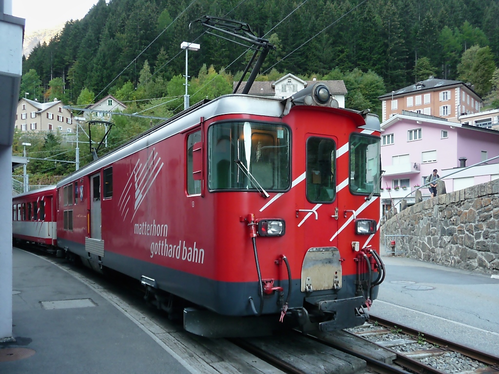 Deh 4/4 91 in Gschenen, 3.10.11