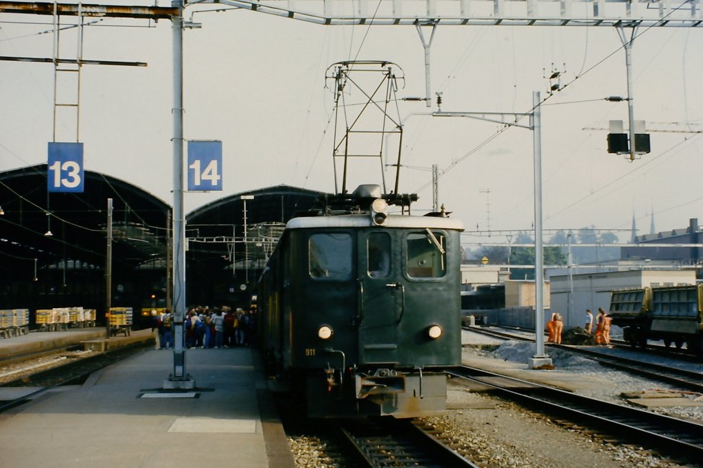 Deh 4/6 911 um 1985 in Luzern