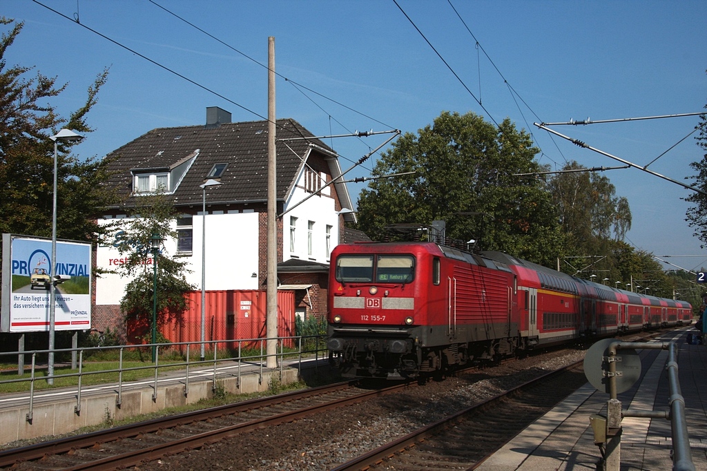 Den Hp Einfeld durchf�hrt 112 155 mit RE21019 am 23.09.2010