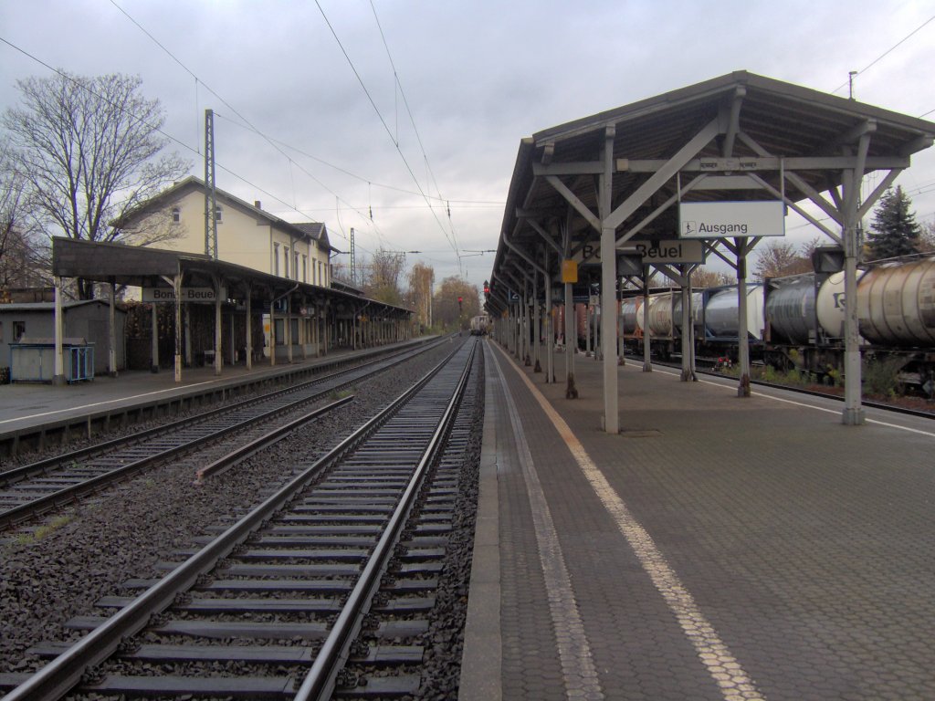 Der Bahnhof Bonn-Beuel.