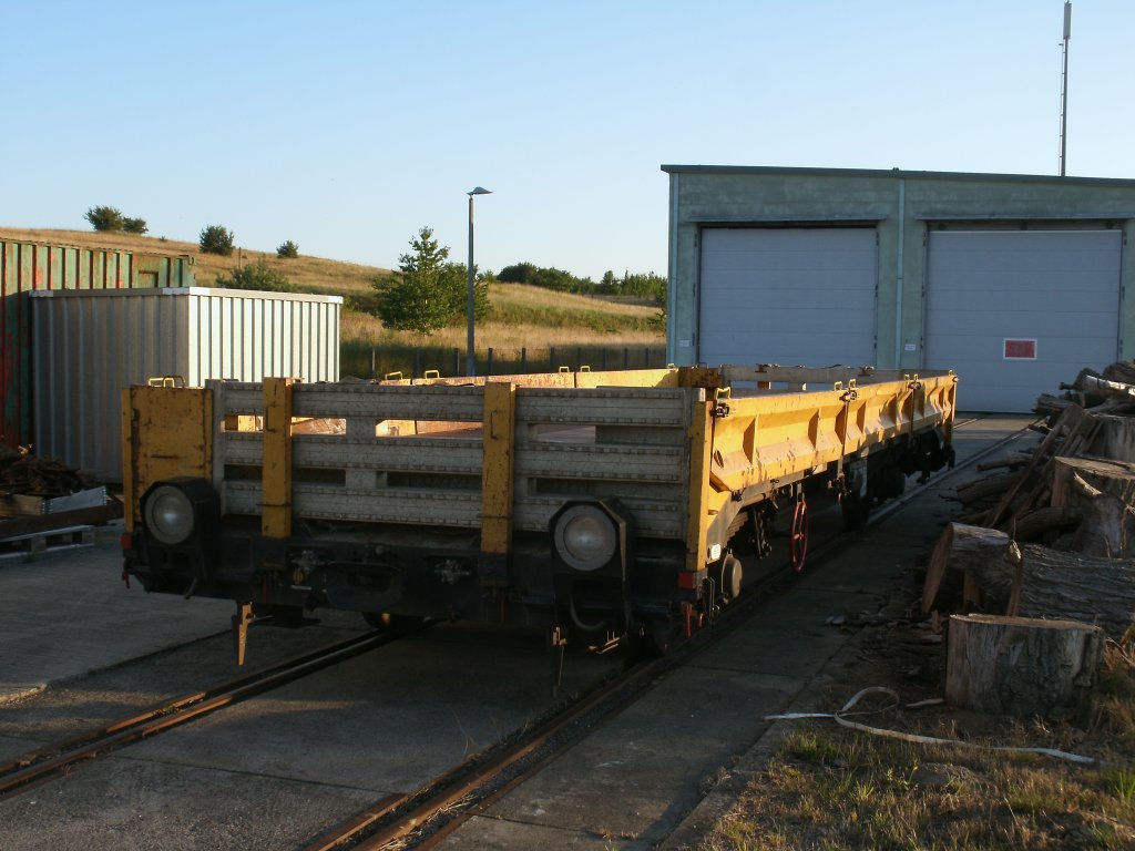 Der Beiwagen von einem GAF abgestellt,am 14.August 2012,in Bergen/Rgen. 