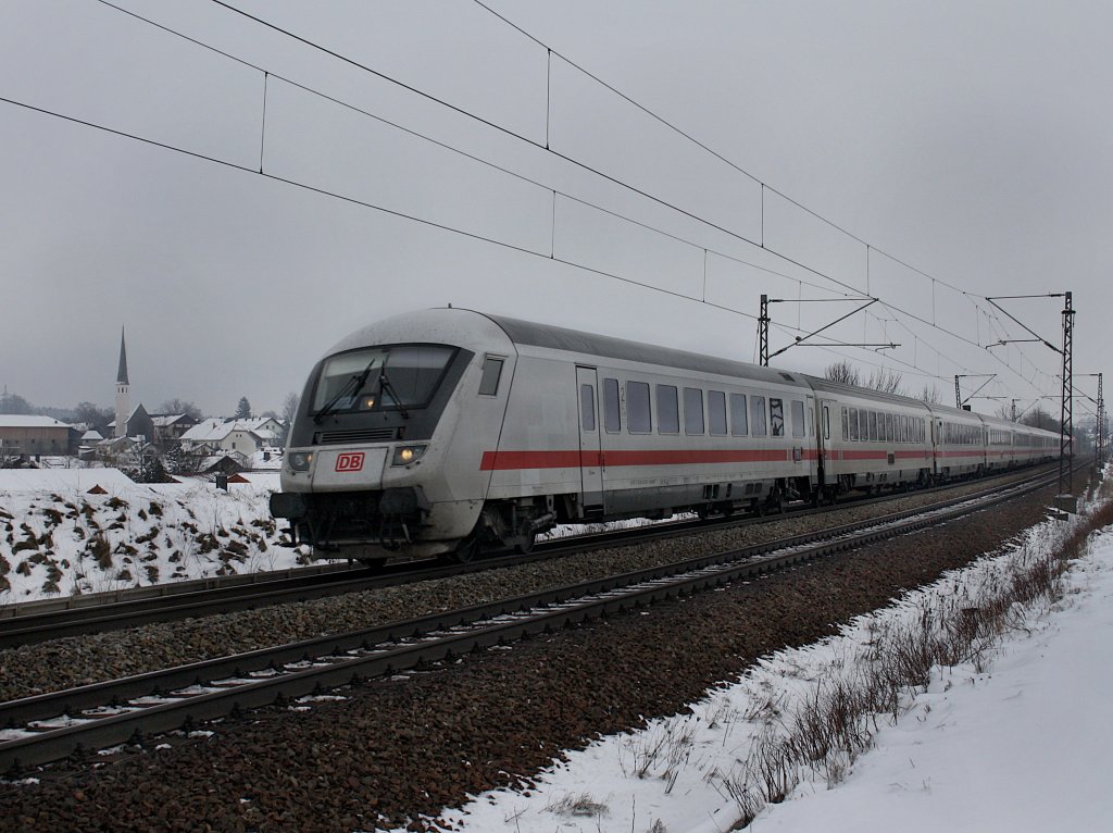 Der EC Wrthersee am 16.01.2010 unterwegs bei Ostermnchen