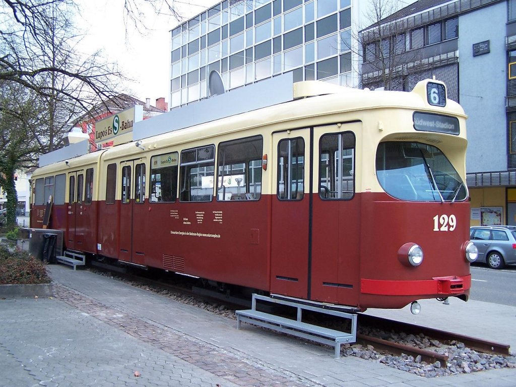 Der ehemalige 129 steht jetzt in Singen am Hohentwiel (11/04/10