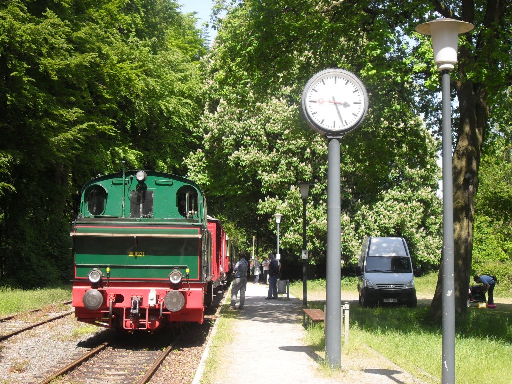 Der Krefelder  Schluff  stand am 23.5.10 um 15:27Uhr auf dem Hlser Berg.