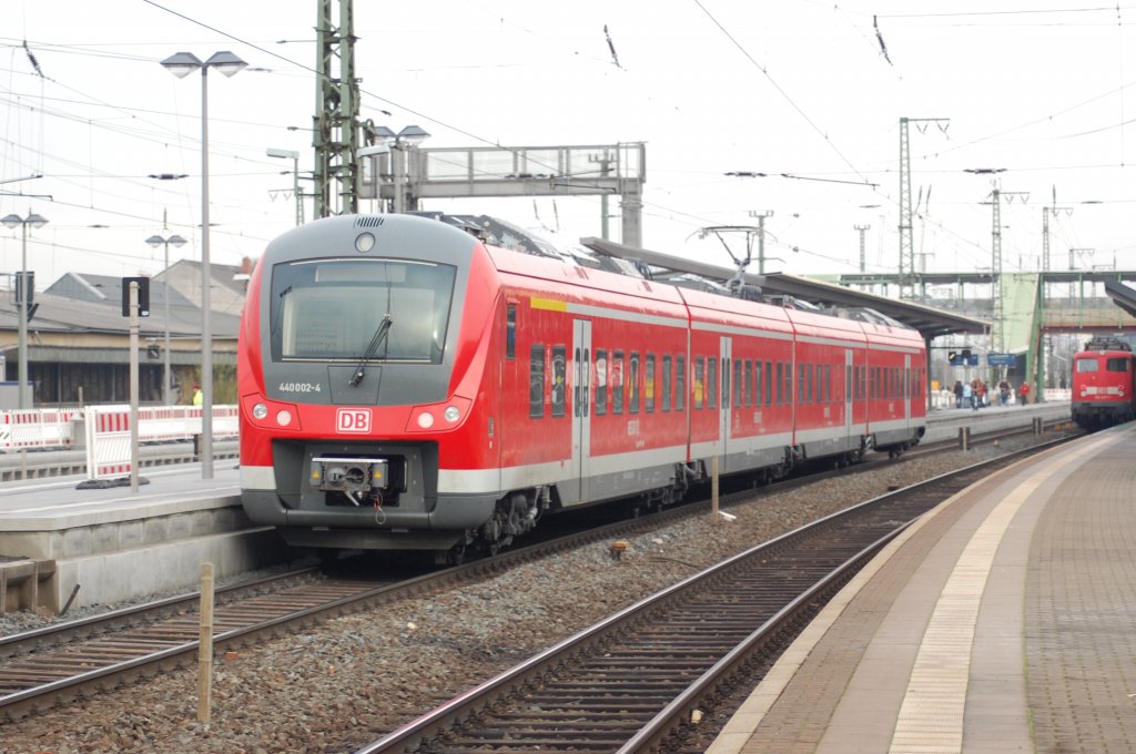 Der Lirex ist eventuell auf Erprobungsfahrt in Gieen. Zu diesem Zeitpunkt                war der Zug noch nicht abgenommen. Am  13.11.2009 wurde das Bild geschossen.