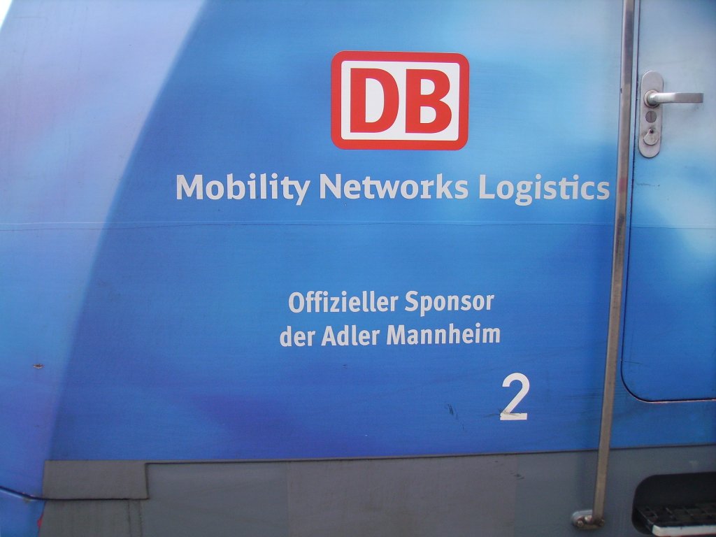 Der Offizieller Sponsor der Adler Mannheim am 6.2.10