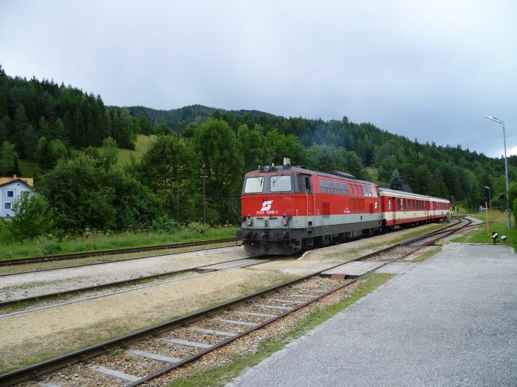 Der Radtramper Traisental bei der Bereitstellung am 16.8.10 in St. Aegyd am Neuwalde.