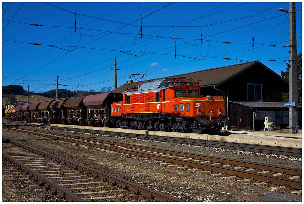 Der Sammler 91640 wartet in Freistadt auf das St�rzen. 7.3.2011 
Vielen Dank dem Organisator Alex Loidl und seinem Team f�r die tolle Veranstaltung!