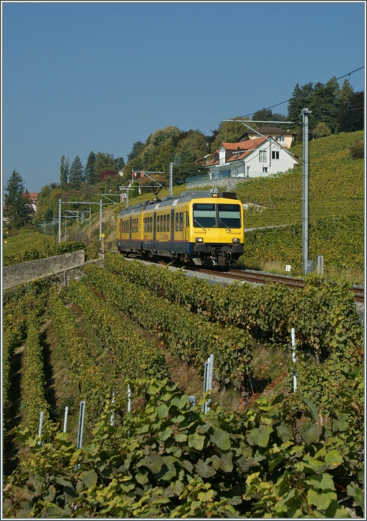 Der Train des Vignes bei Chexbres. 
3. Oktober 2011