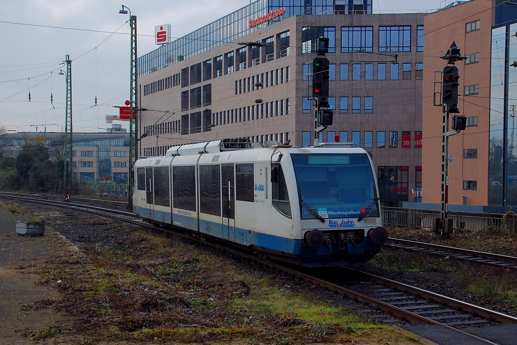 Der VT 6.002 von hinten, denn es heit ja nicht umsonst: Auch ein schner Rcken kann entzcken. Nachschu vom 27.11.2010