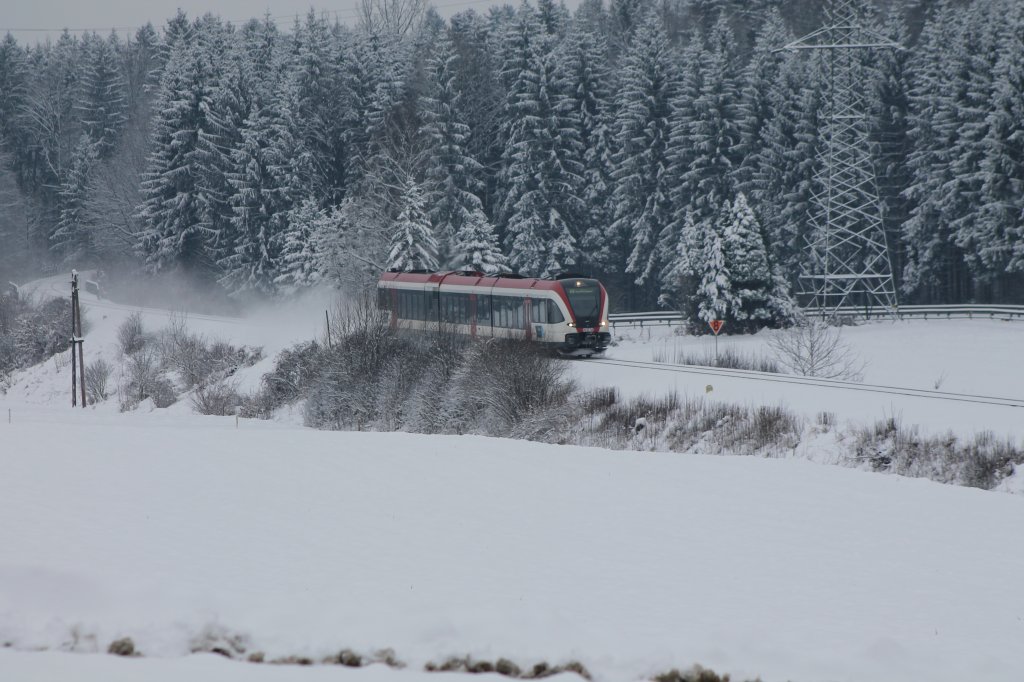 Der Winter hat ja schon seine schnen Seiten 4372 auf dem weg richtung Graz am 14.01.2013