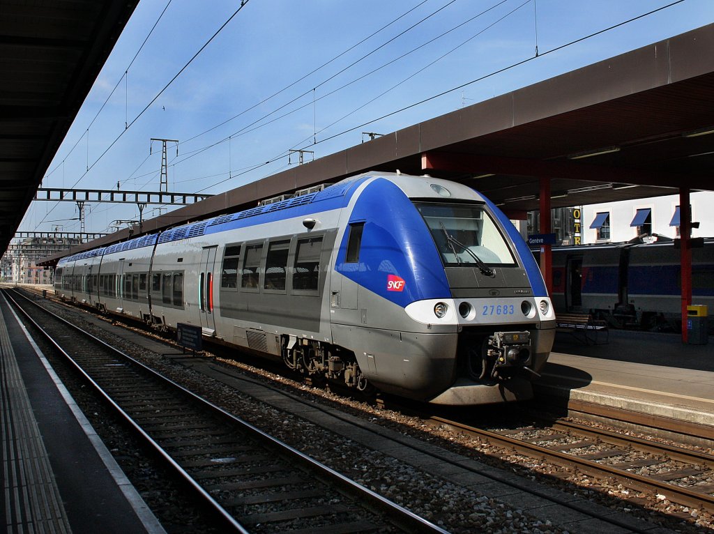 Der Z 27638 am 30.06.2009 in Genf. 