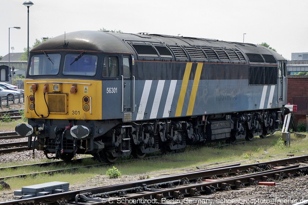 Derby, ex  Fastline Freight  Diesellok 56301 (ex 56045, 2013,06,19