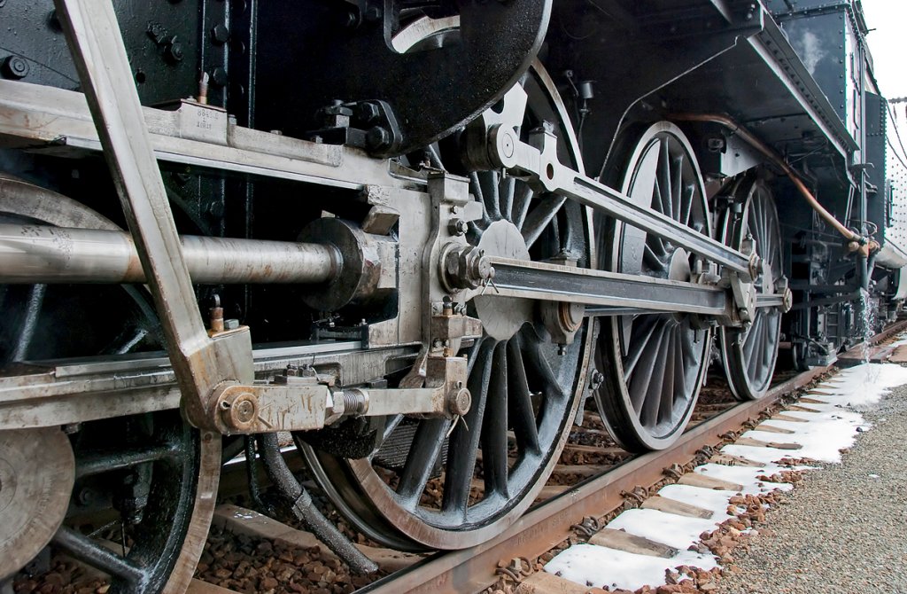 Detail von BR 109.13. Gloggnitz, am 13.03.2010.