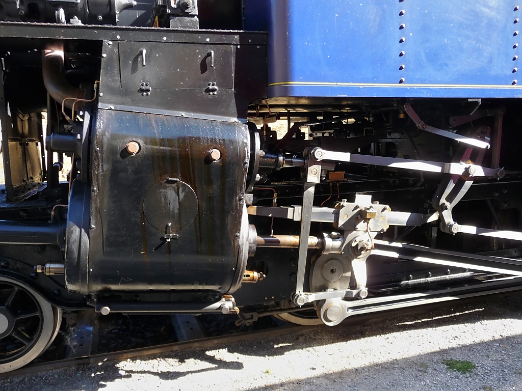 Detailbild des Antriebs der HG 3/4  Furkahorn  (Furka, 2.10.11)