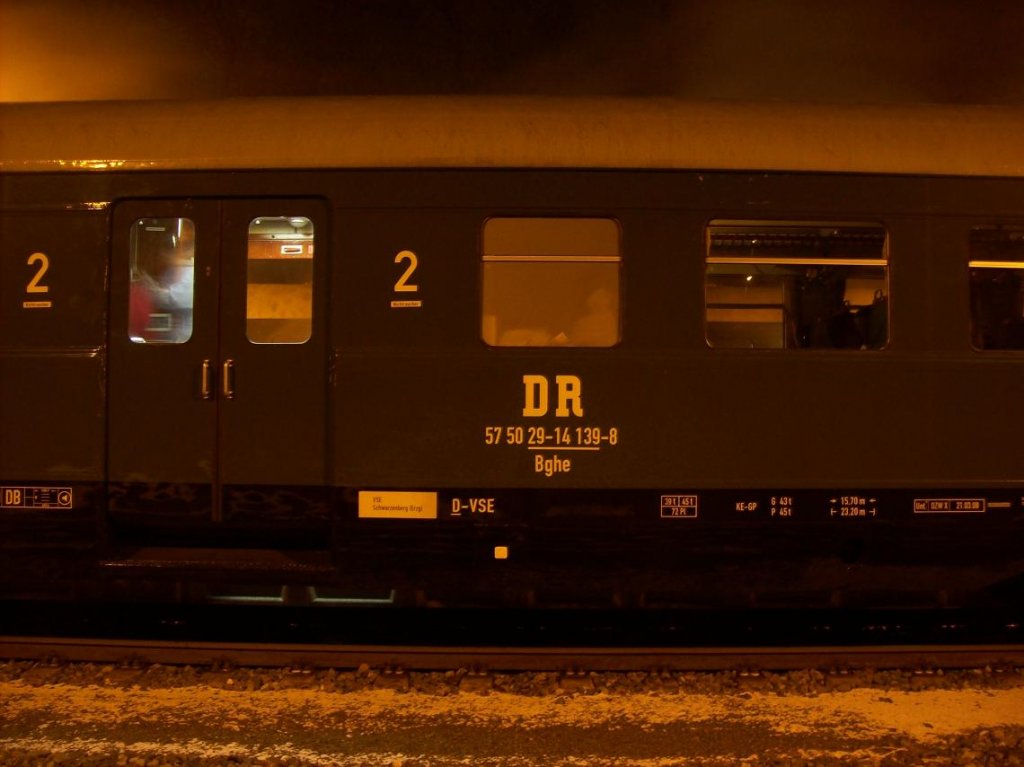 Details des DR Bghe 57 50 29-14 139-8 12.12.2009 in Schwarzenberg