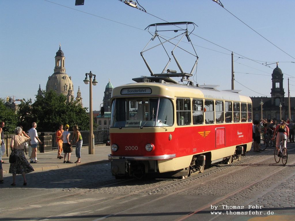 Deutschland - Dresden - Augustusbr�cke, 22.07.2006