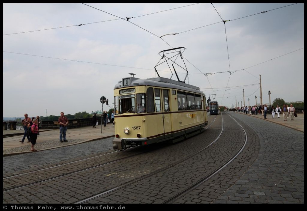 Deutschland - Dresden - Augustusbrcke, 29.05.2010