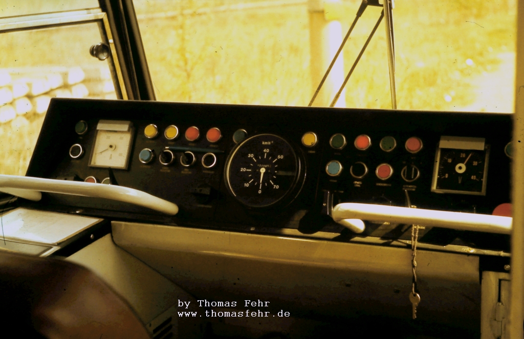Deutschland - Dresden - Cockpit des T6A2, 1991