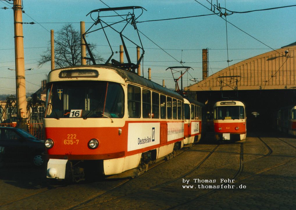 Deutschland - Dresden - Depot Trachenberge 1991