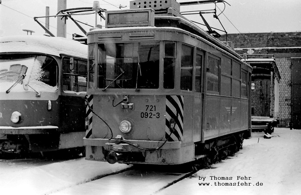 Deutschland - Dresden - Depot Trachenberge, 1985