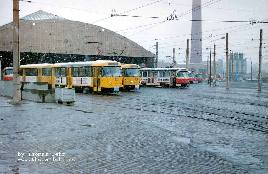 Deutschland - Dresden - Depot Trachenberge, 1991