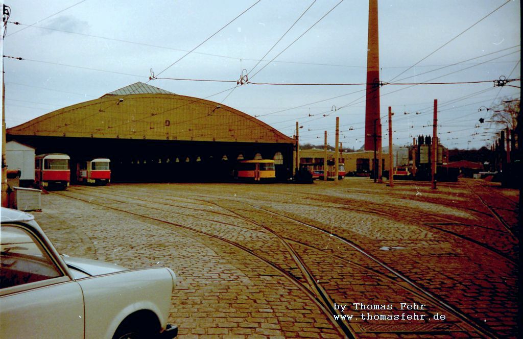 Deutschland - Dresden - Depot Trachenberge, 1991