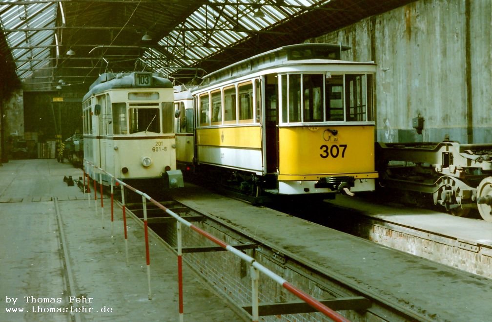 Deutschland - Dresden - Depot Mickten, 1991