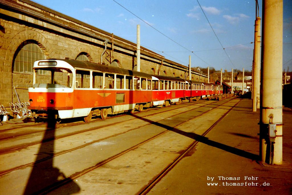 Deutschland - Dresden - Depot Trachenberge, 1991