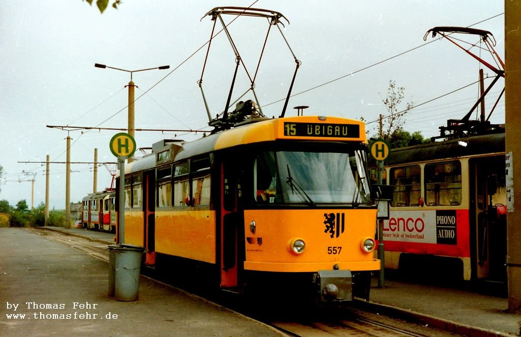 Deutschland - Dresden - Endpunkt Zschertnitz, 1991