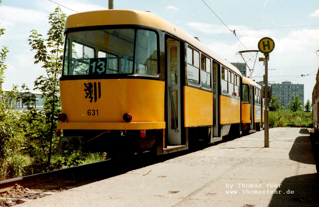 Deutschland - Dresden - Endpunkt Prohlis, 1991