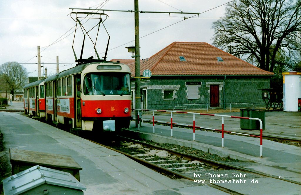 Deutschland - Dresden - Endpunkt Weinbhla, 1991