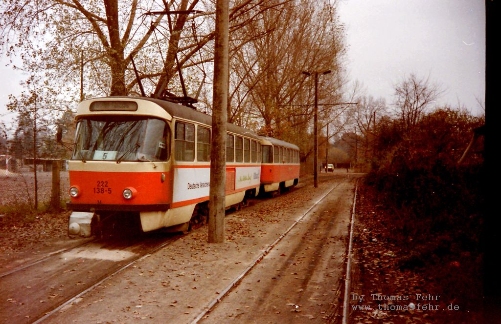 Deutschland - Dresden, Endpunkt Radebeul West, 1991