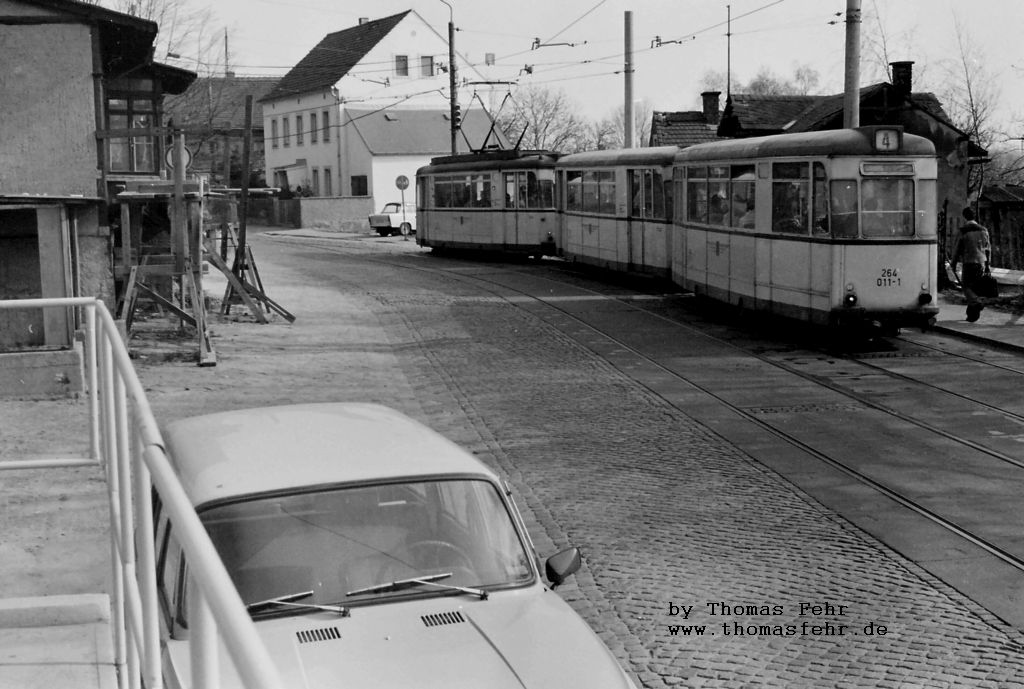Deutschland - Dresden - Nach Pillnitz fahrend, 1985