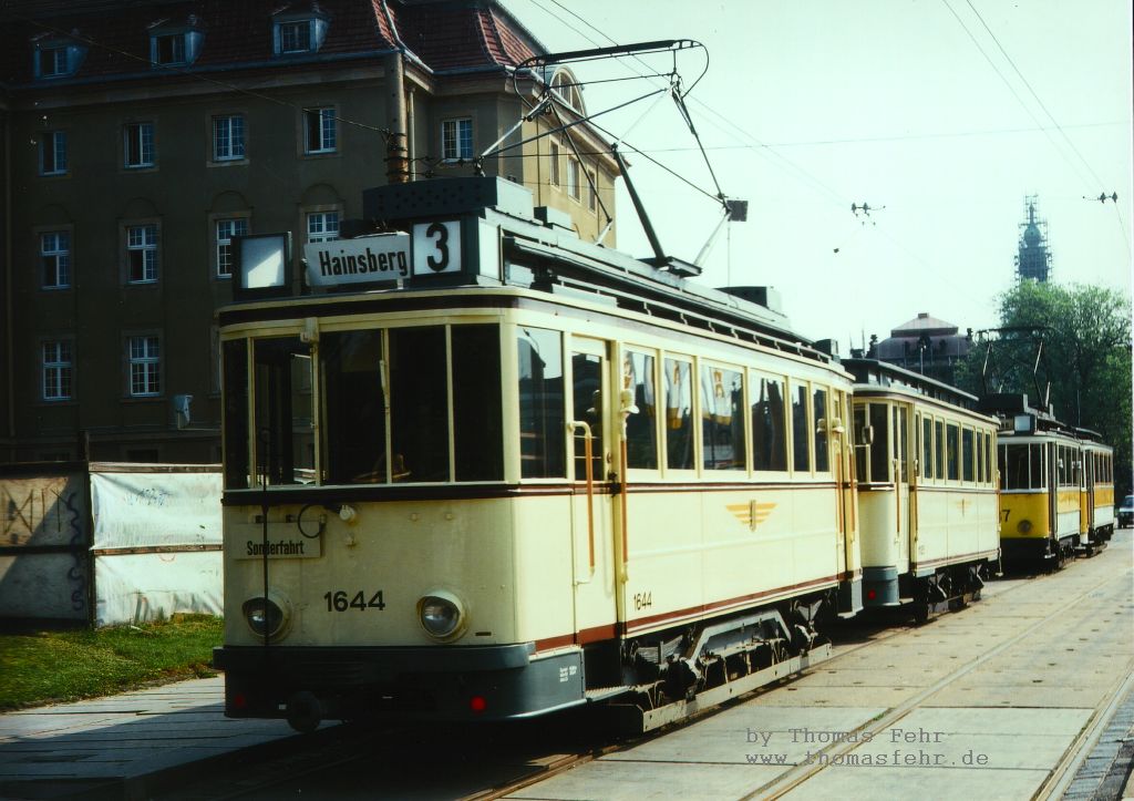 Deutschland - Dresden - Postplatz (alte Drei) 1991