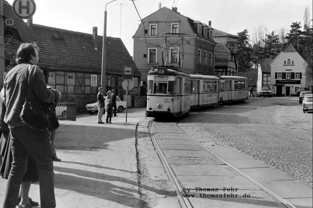 Deutschland - Dresden - Wachwitz, Richtung Pillnitz, 1985