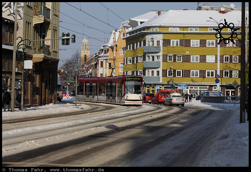 Deutschland - Erfurt - Boyneburgufer, 02.12.2010