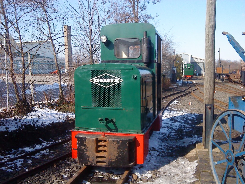 Deutz-Diesellok des Frankfurter Feldbahnmuseums.7.3.10.